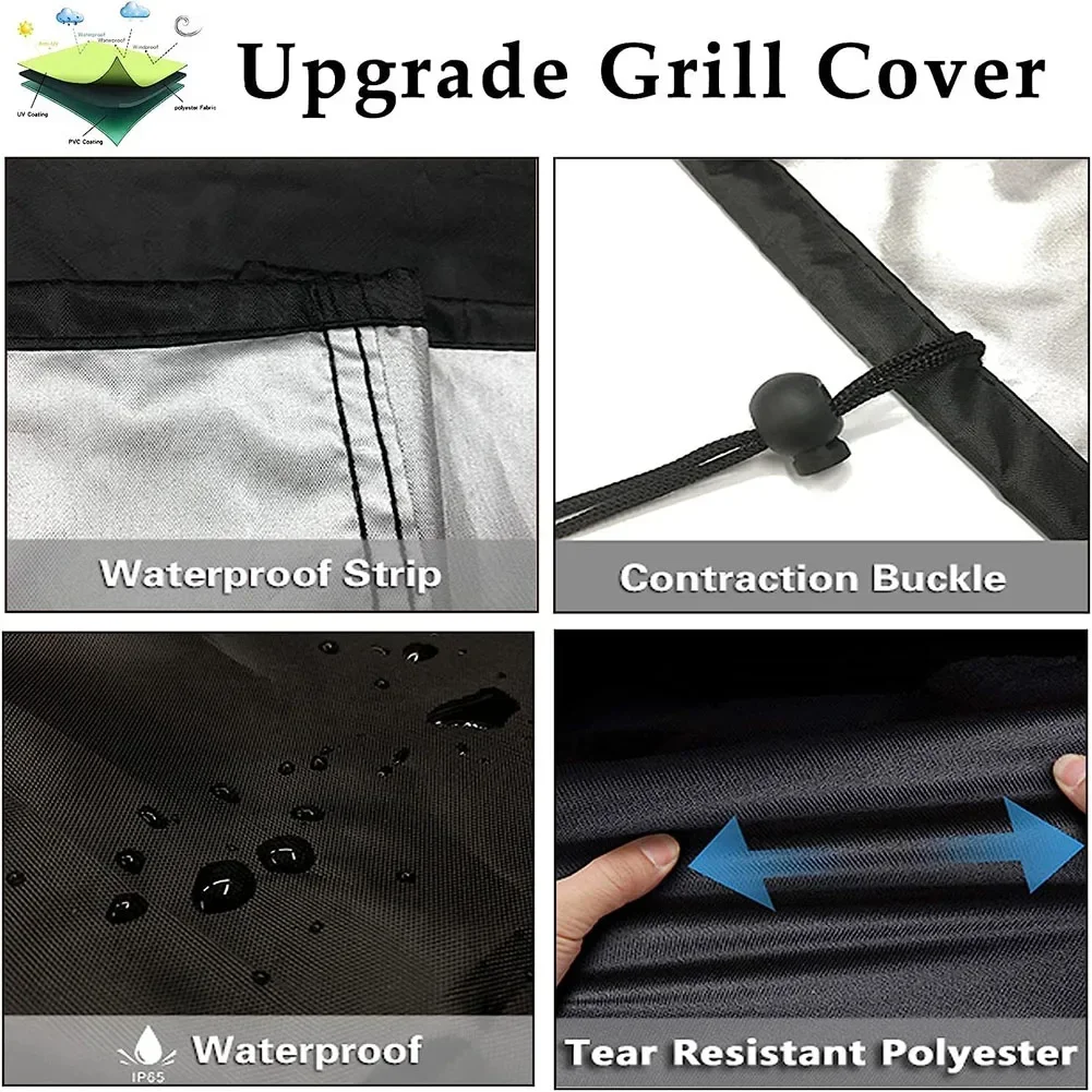 BBQ Grill Barbeque Cover Anti-Dust Waterproof barbeque accessories picnic accesorios outdoor bbq accessories weber grill