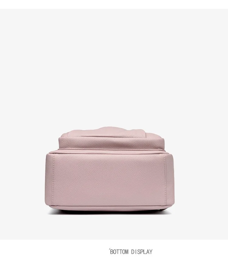 PU-Leder Rucksack-Handtasche für Damen: Diebstahlsicherer Konvertierbarer Weicher Rucksack - Eleganter Damen-Reiserucksack – Detail 13