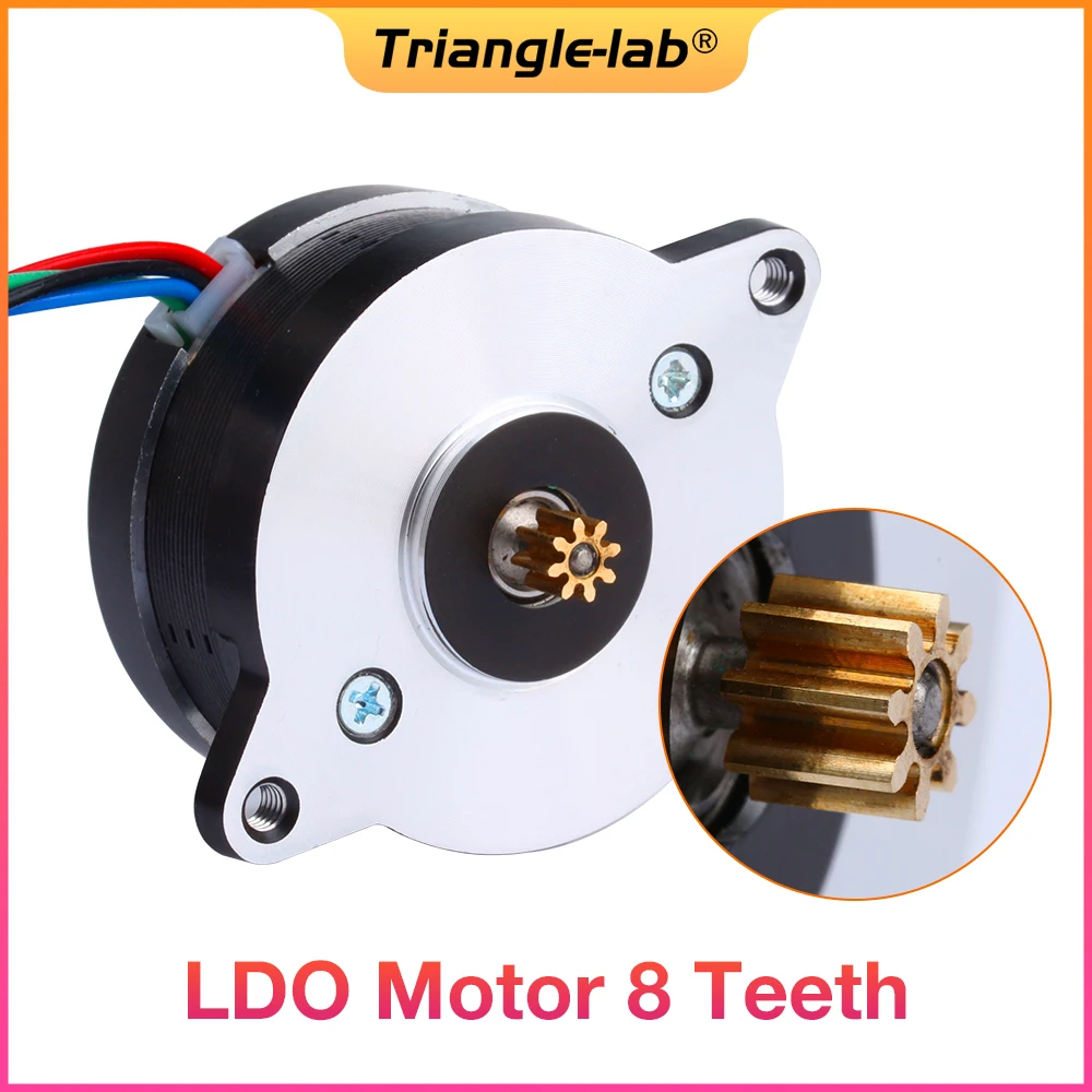 R Trianglelab LDO NEMA14 Motor 8T LDO-36STH20-1004AHG High Temperature For TBG TBGS TBG-AIR Sherpa DDE 3D Printer