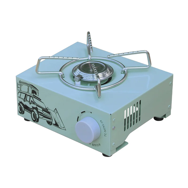 Fornello Butano Portatile Per Campeggio Accenditore Elettronico Escursionismo Alpinismo Cottura Riscaldamento Barbecue Barbecue Bruciatore A Gas Scato