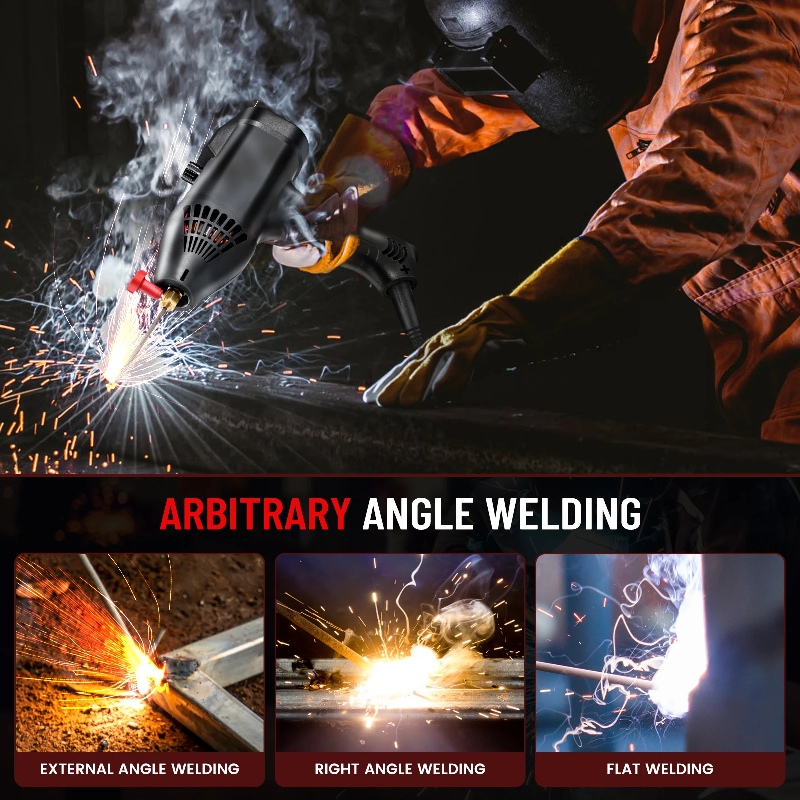 Handheld Portable Arc Welding Machine Household Mini Electric Welding Machine Automatic Digital Intelligent 220V