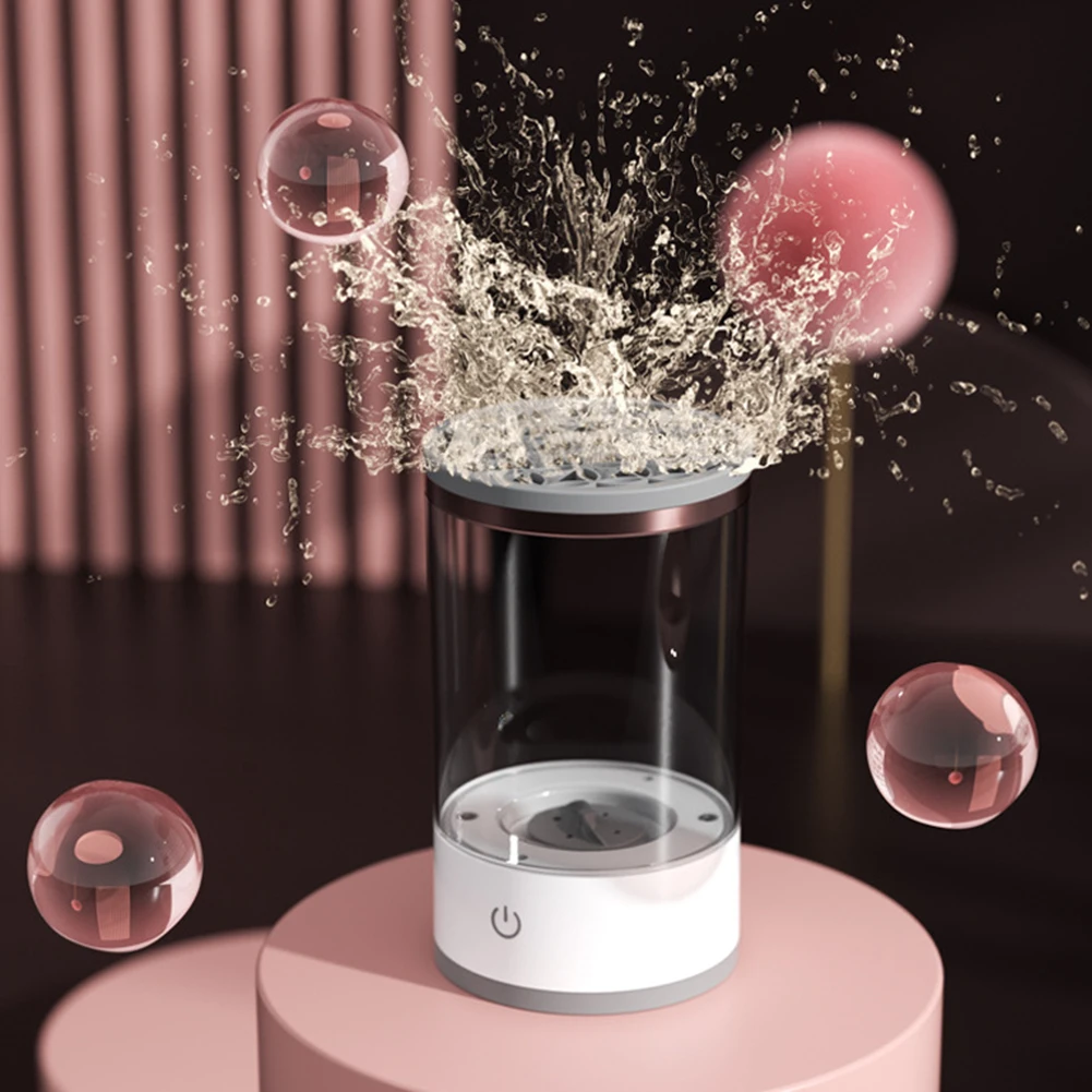 USB Automatic Makeup Brush Cleaner - Portable Dust-Proof Wash Machine - View 3