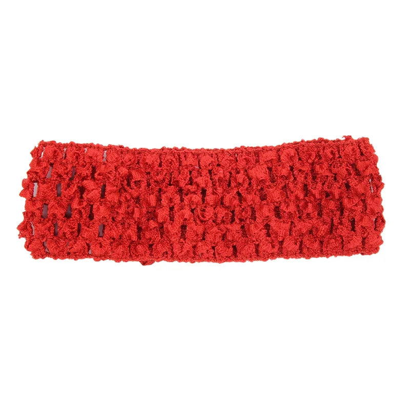 6PCS 4*28CM Mode Häkeln Elastische Band Für Kopf Tragen aushöhlen Stricken Elastische Band Band Haar krawatte Für Bekleidungs Zubehör – Detail 15