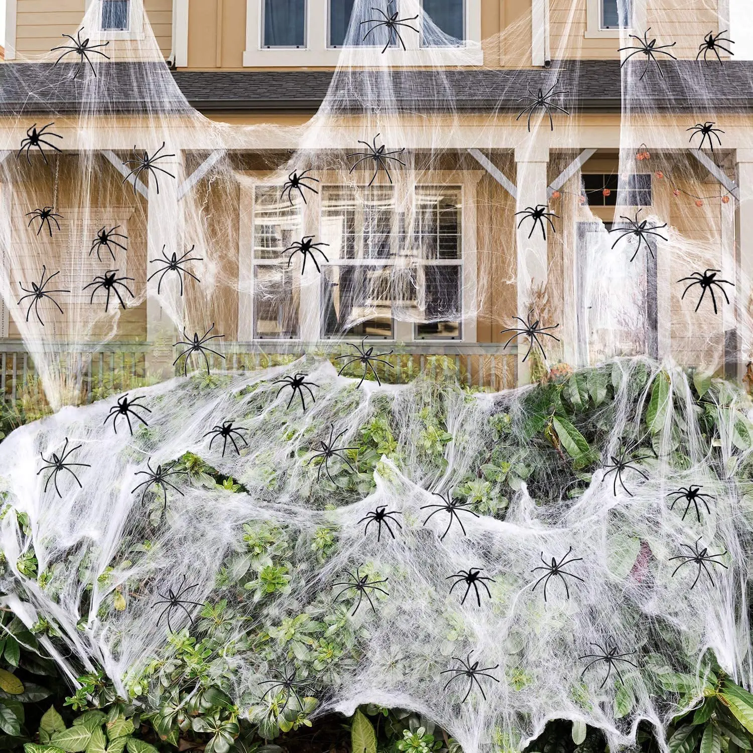 Superstrech Glow in the Dark Spider Web Decoration 