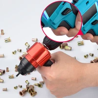 Manual Electric Rivet Nut Tool Conversion Accessories Detachable Hand Rivet Nut Tool Set Electric Pneumatic Rivet Machine Quick 1