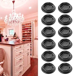 Ventilation Grilles Air Vent Holes Durable Home Improvement Louver Hole Mesh Vents Round Soffit Stainless Steel Cooling