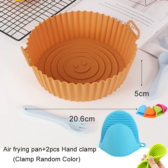 Silicone Muffin Pan 7 Cups Airfryer Cupcake Mold Microwave Oven Baking Mould  Universal Air Fryer Accessories for Kitchen - AliExpress