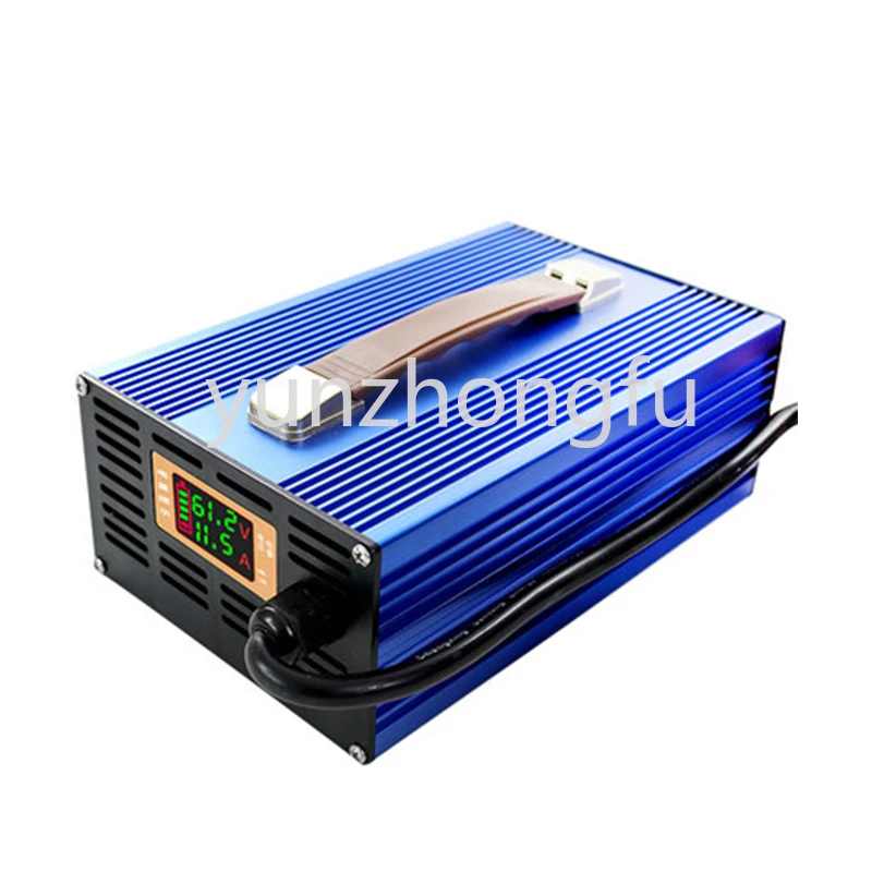 

Cargador de batería de Gel de plomo y ácido, sin mantenimiento, pantalla LCD, 48V, 20a, 18a, 60V, 72V, 15a, 18a
