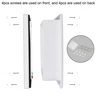 With 4 Way Lock Security Flap Door Cat Puppy Safety Gate Dog Cat Flap Door Small Pet Supplies ABS Plastic For Dog Cat Kitten 2