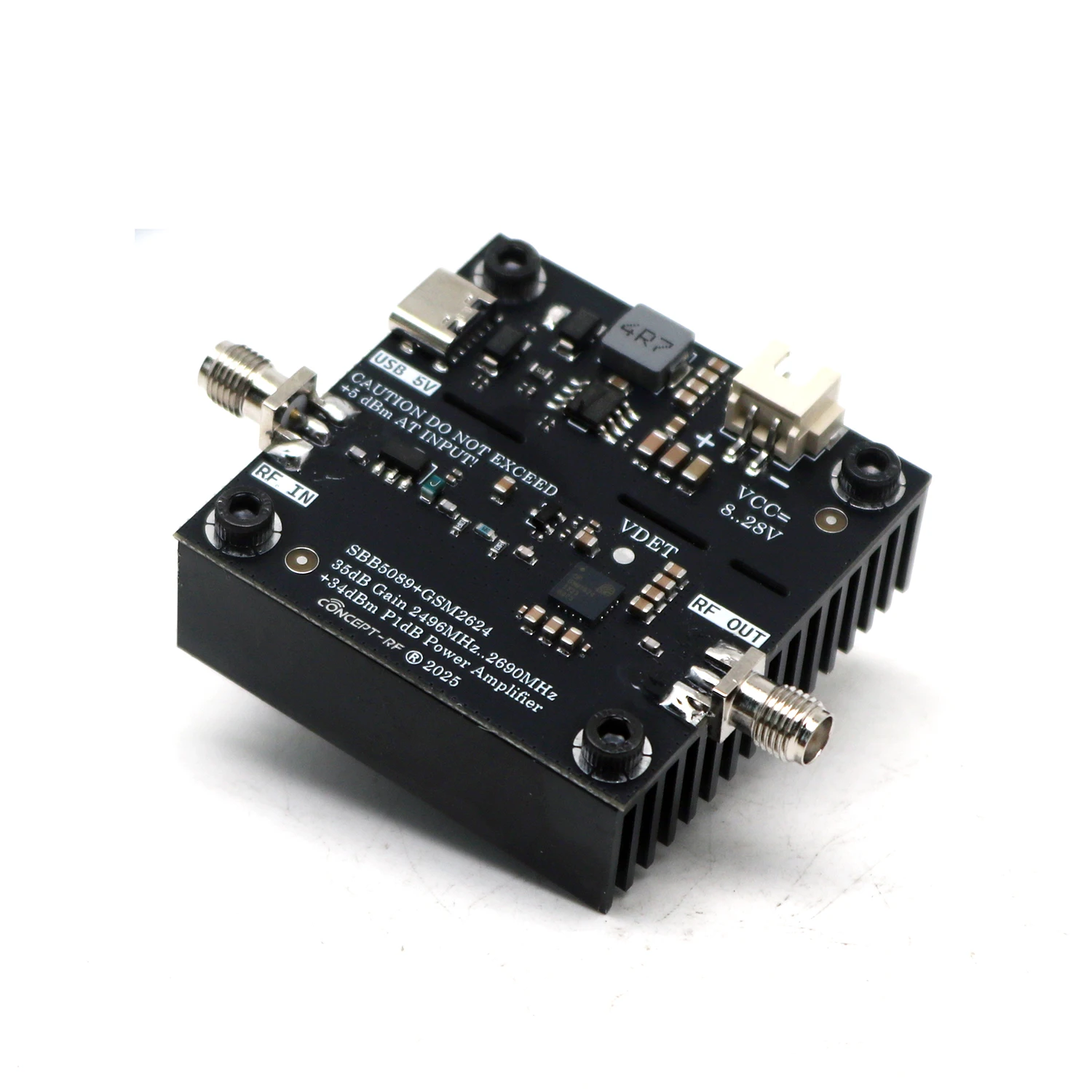 High-Gain 2.4GHz RF Power Amplifier for Wireless Applications