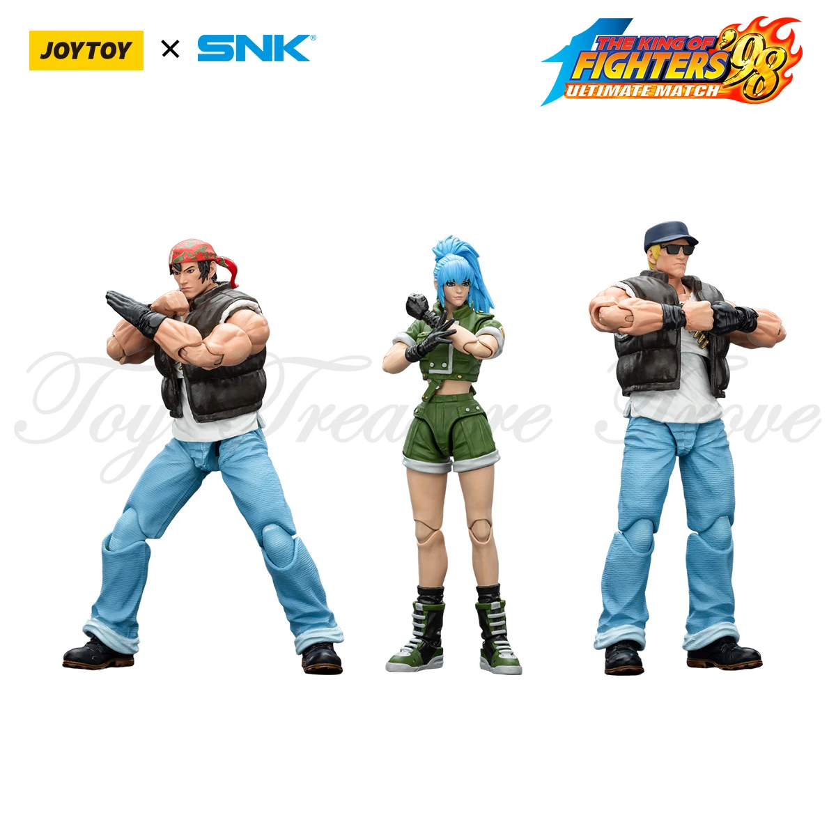 PRE ORDER] JOYTOY 1/18 Action Figures KOF'98UM Ikari Warriors Team