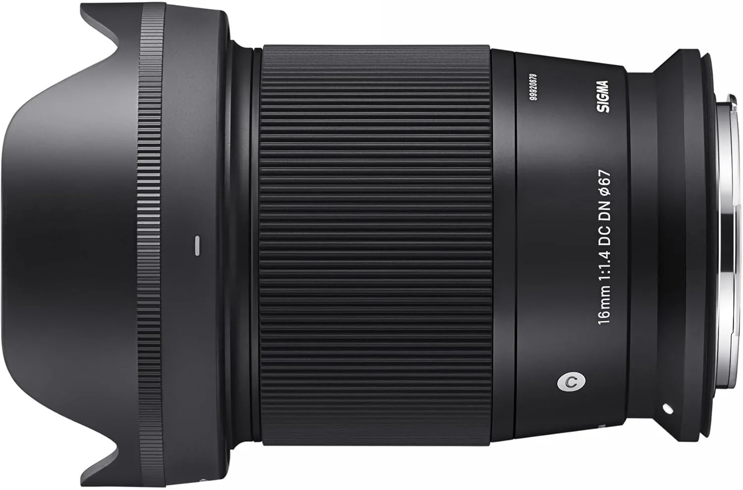 SIGMA Contemporary 16mm F1.4 DC DN APS-C 대구경 광각 프라임 렌즈 , 후지필름, 니콘용 9개의 조리개 블레이드