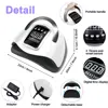 SUN X11 MAX Professional Nail Drying Lamp for Manicure 66 LED Nails Gel Polish Drying Machine with Auto Sensor UV LED Nail Lamp 6