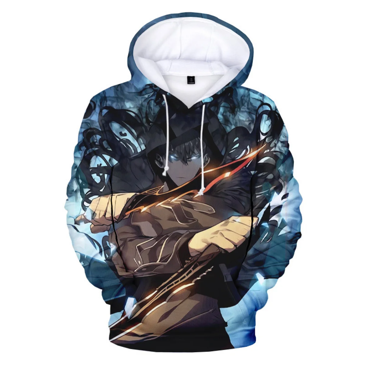 thumbnail image 1 of Sudadera con capucha de Anime Solo Leveling para hombre y mujer, sudadera con capucha con estampado 3D, sudadera informal de Halloween, ropa de calle, jersey de hip hop, 1 of 5