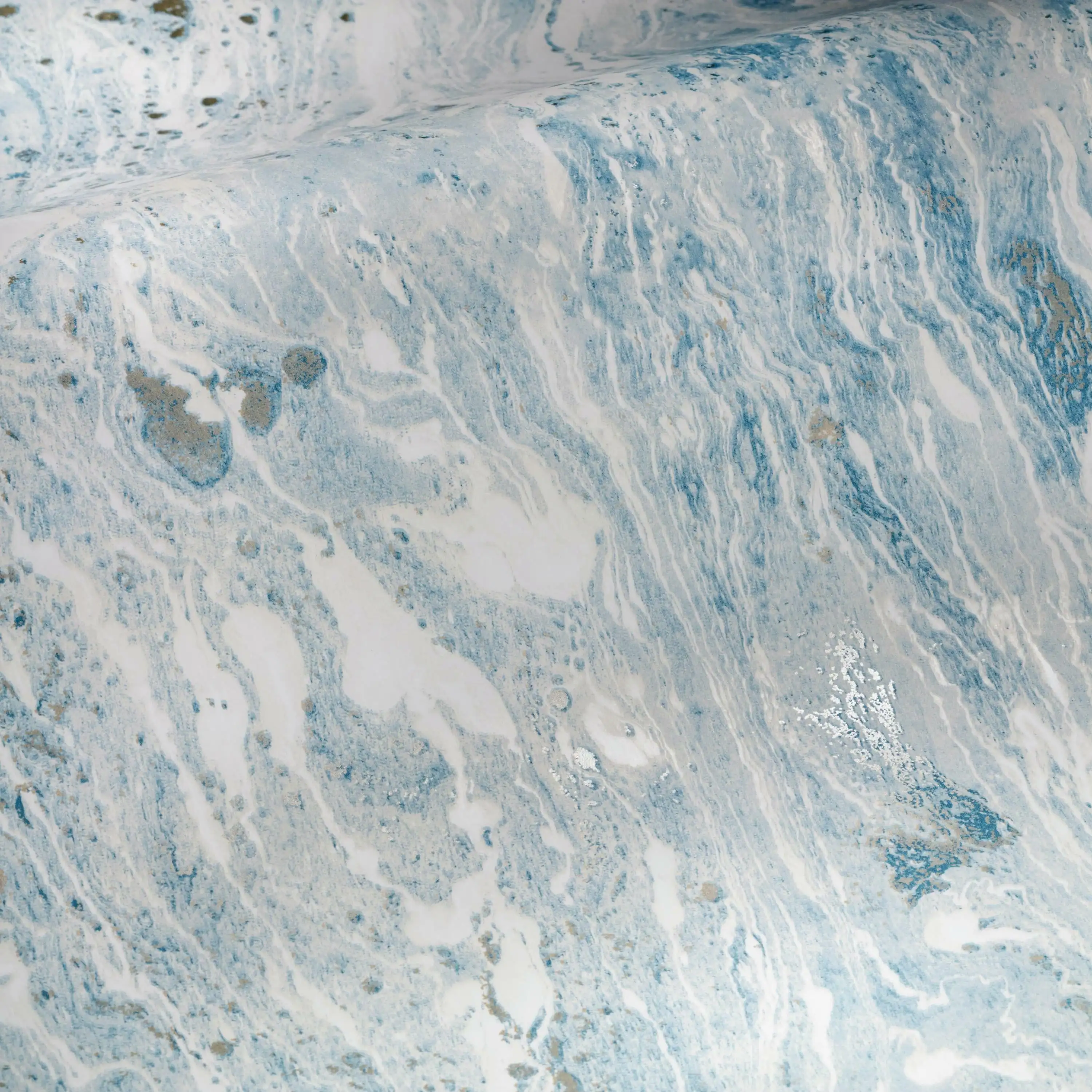 

RoomMates Blue Satellite Seas Peel and Stick Wallpaper, 20.5 in x 18 feet