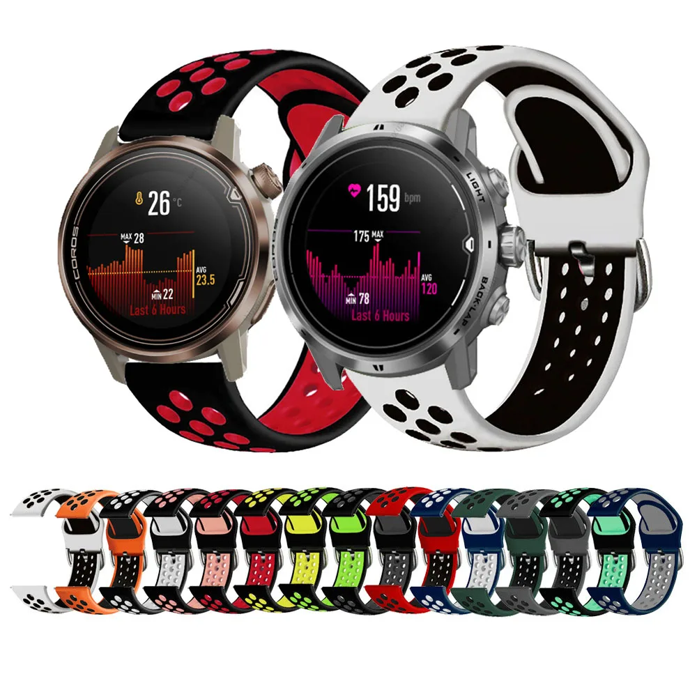 

Silicone Correa Wrist Band for COROS APEX Pro / APEX 46mm 42mm Strap Watchband For COROS PACE 2 PACE2 Bracelet ремешок