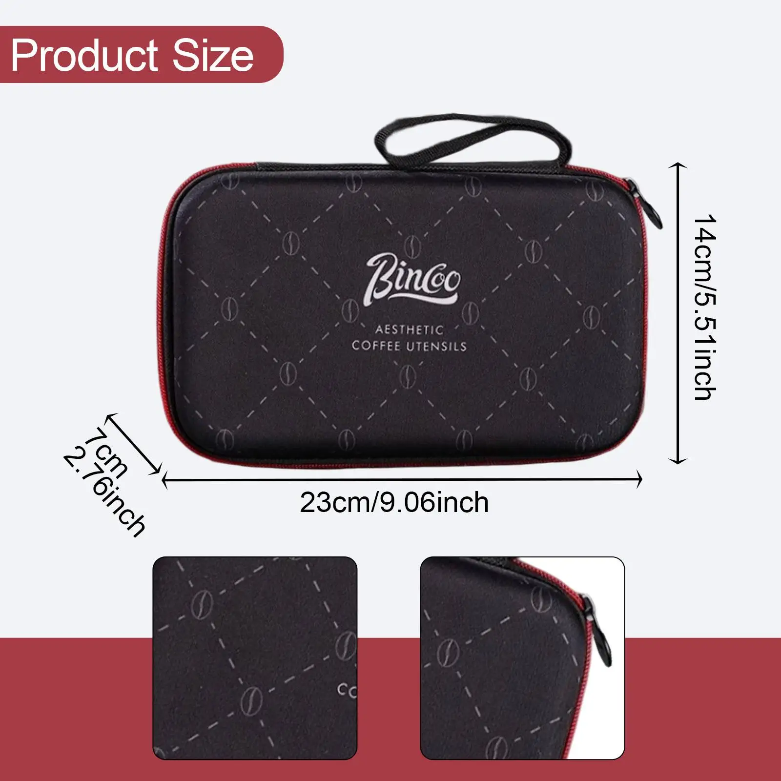 Electric Coffee Grinder Espresso Grinder Accessories Travel Carrying Case