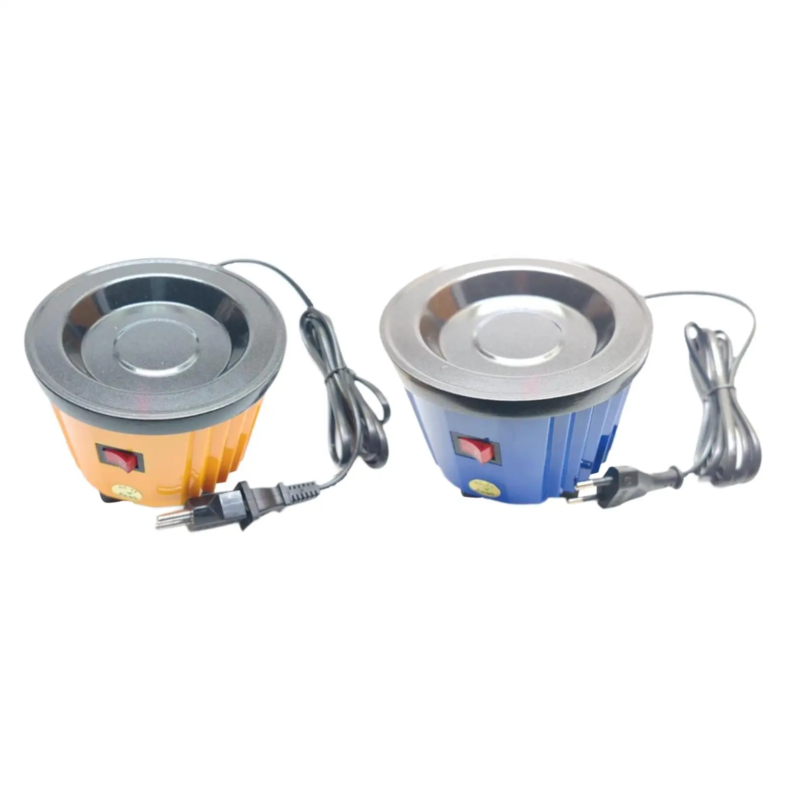 초보자를 위한 뜨거운 접착제 냄비 100W 전기 녹는 냄비 DIY 프로젝트 조리대