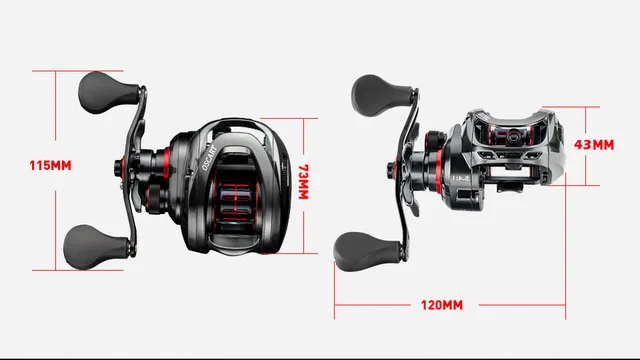 Bait Casting Fishing Reel 7.2:1 5.4:1 Saltwater Baitcasting Reel