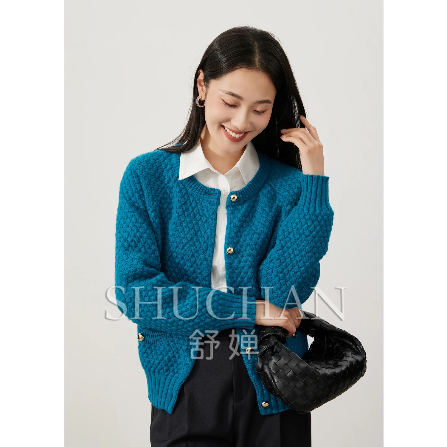 

blusa de frio feminina cardigan feminino sweater mujer long sleeve top Loose Fit Wool Polyester basics winter clothes women