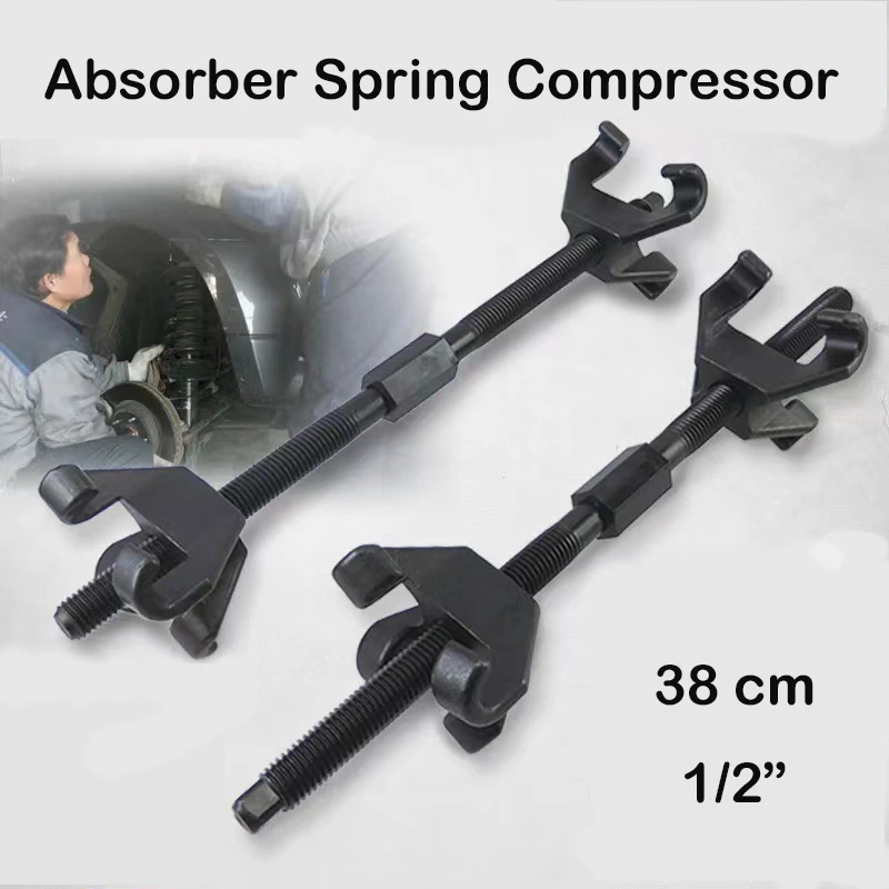 Car Van Suspension Spring Compressor Shock Absorber Screw Coil Spring