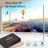 HDMI-compatible Splitter 1x4 Full HD 4K Audio Video Splitter 1 in 4 out HDMI Splitter Amplifier Adapter For HDTV DVD PS3 Xbox - Image 6