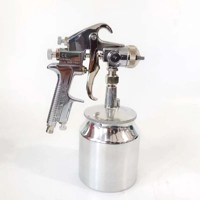 DEVILBISS Spray Gun for Car Air Spray Gun Professional Tool Nozzle Size 1.8MM Down bottle750Ml High Atomization Slot Nozzle