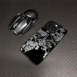 Tokyo Ghoul Kaneki Ken Silver Matte Shockproof Phone Case for iPhone 14 Pro (Z1)