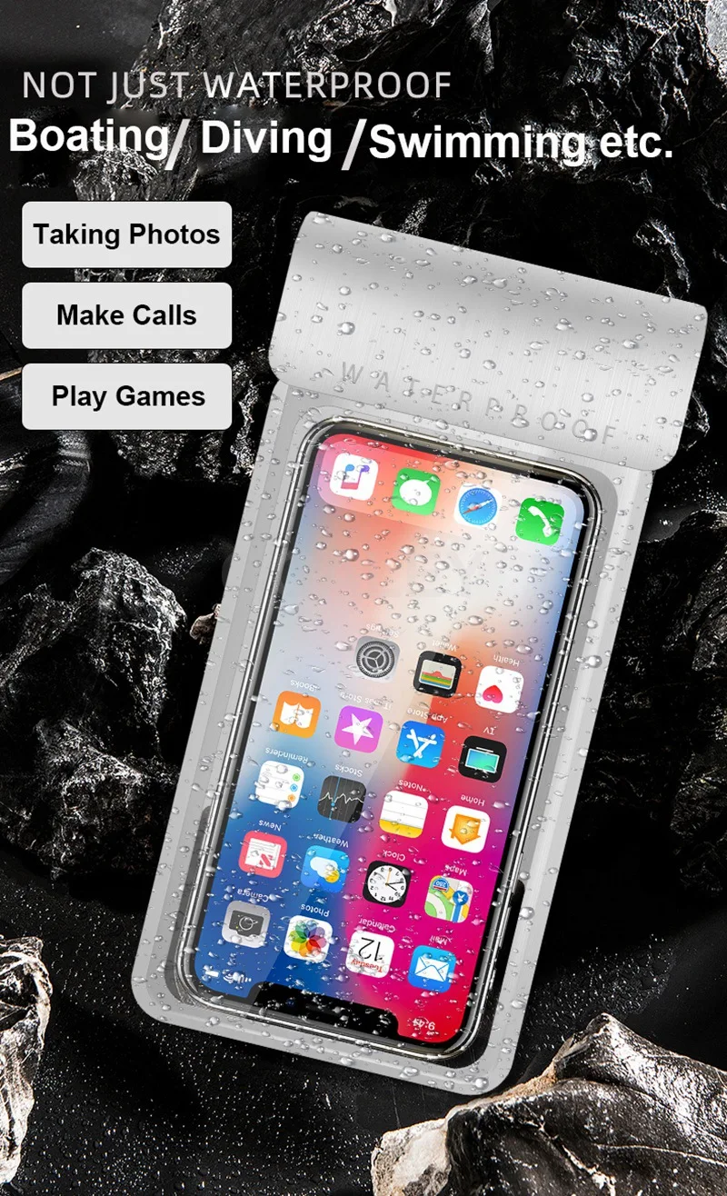 iphone 12 silicone case IPX8 Universal Waterproof Case For iPhone 12 11 13 Pro Max X XS 14 Huawei Xiaomi Samsung Case Water Proof Bag Mobile Phone Cover iphone 12 lifeproof case