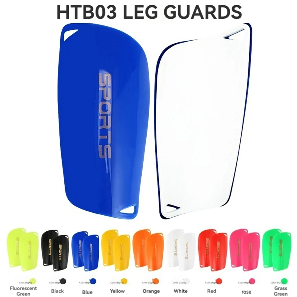GOBYGO Football Leg Pads Thickened EVA Sponge Soccer Shin Pads Professional Training For Children Adults Light And Strong 1Pair