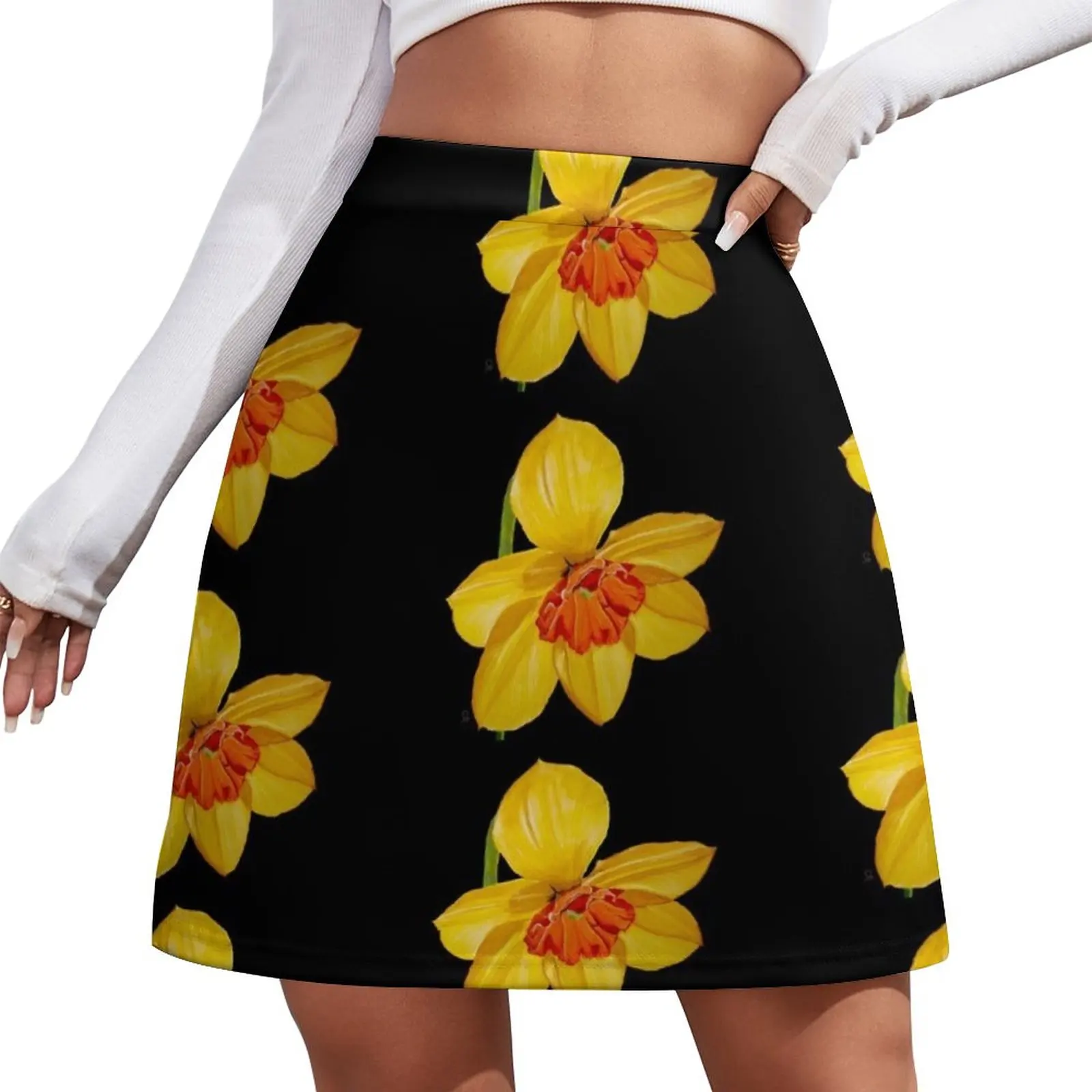 Daffodil Mini Skirt Kawaii women's summer clothing 2023