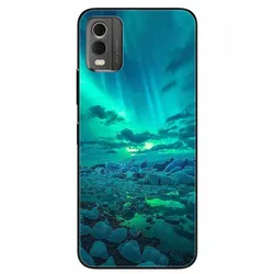 Custodia per telefono in silicone protettivo morbido con design di lupo cool