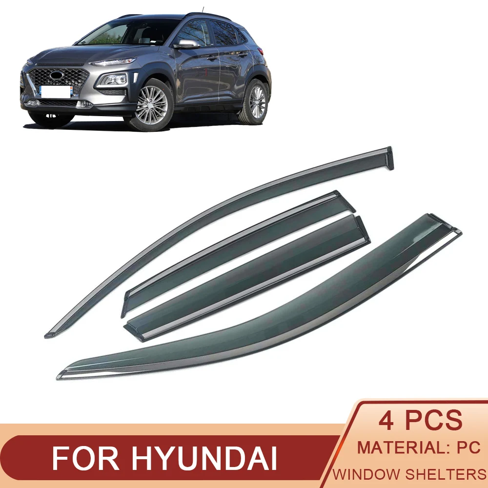 ForHYUNDAII20I30CarWindowDeflectorsSunShadeRainGuardVisors