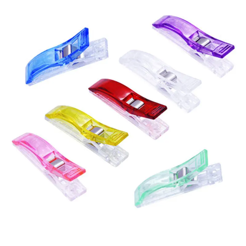 Multipurpose Sewing Clips Fabric Clips Quilting Plastic for DIY Fabric Sewing Binding Crafting 10/20Pcs sewing clips,garment clips,plastic clips