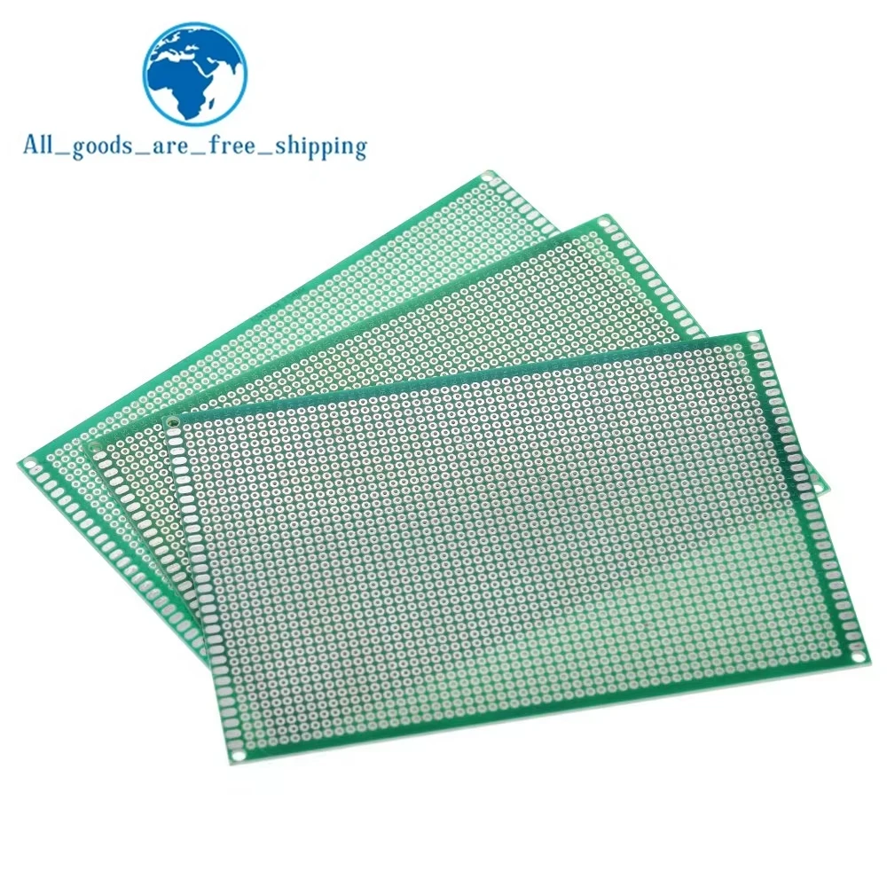 Printed Circuit Board TZT 1pcs 10x15cm 100x150 mm Single Side Prototype Universal Circuit Board Protoboard For Arduino