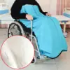 Plush Fleece Lining Wheel Chair Blanket Lap Cover for Leg Foot Universal Fit 4