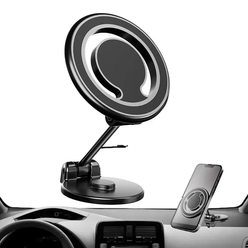 

Magnetic Car Phone Holder Universal 1080 Degree Adjustable Stand Hands Free Suction Cup Cellphone GPS Support Car Accessories