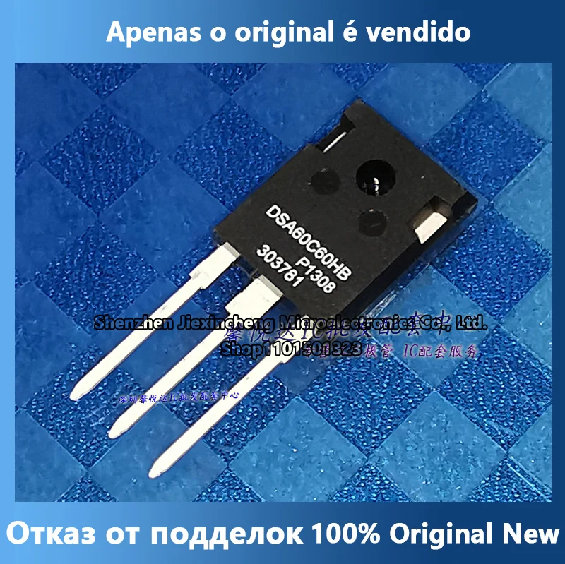 

Оригинальный импортный аутентичный новый диод Шоттки DSA60C60HB 60A60V TO-247