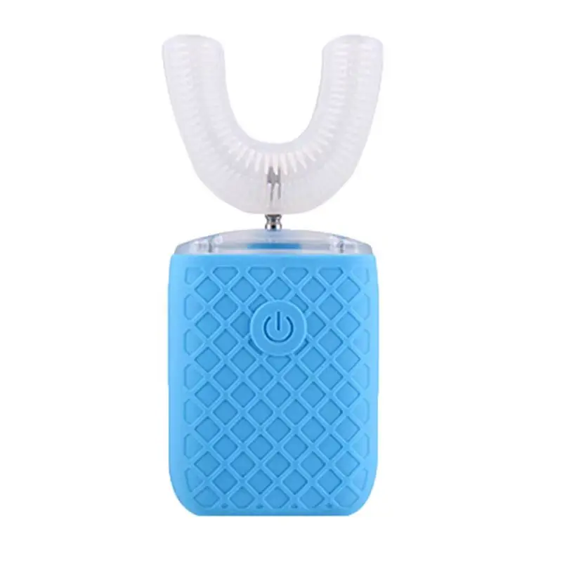 thumbnail image 1 of Cepillo de dientes eléctrico automático inteligente de 360 grados, tipo U, para adultos y niños, cepillo de dientes sónico inteligente, carga USB, blanqueador de dientes, 1 of 5