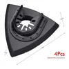 4PCS Oscillating Multitool Sanding Pads 80*80*80mm Plastic Sanding Pads For Wood Metal Palstic Sanding Power Tool Parts 5