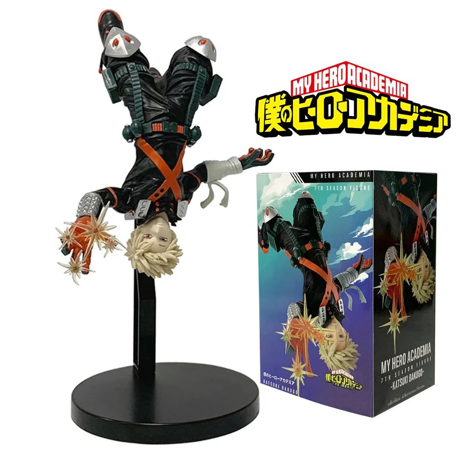 My Hero Academia Anime Peripheral Hero 22 cm Bakugou Katsuki Actionfigur PVC Modell Dekor Sammlerstück Cartoon Spielzeug Weihnachtsgeschenk – Detail 1