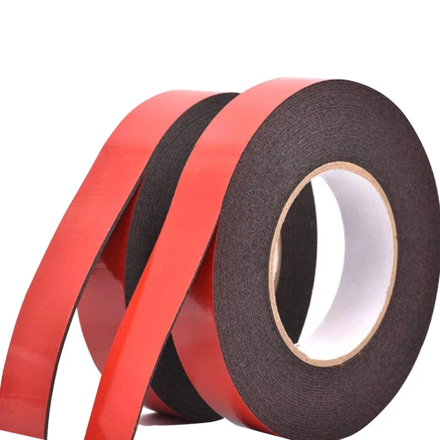 2pcs/1pcs 0.5mm-2mm thickness Super Strong Double side Adhesive foam Tape for Mounting Fixing Pad Sticky 4