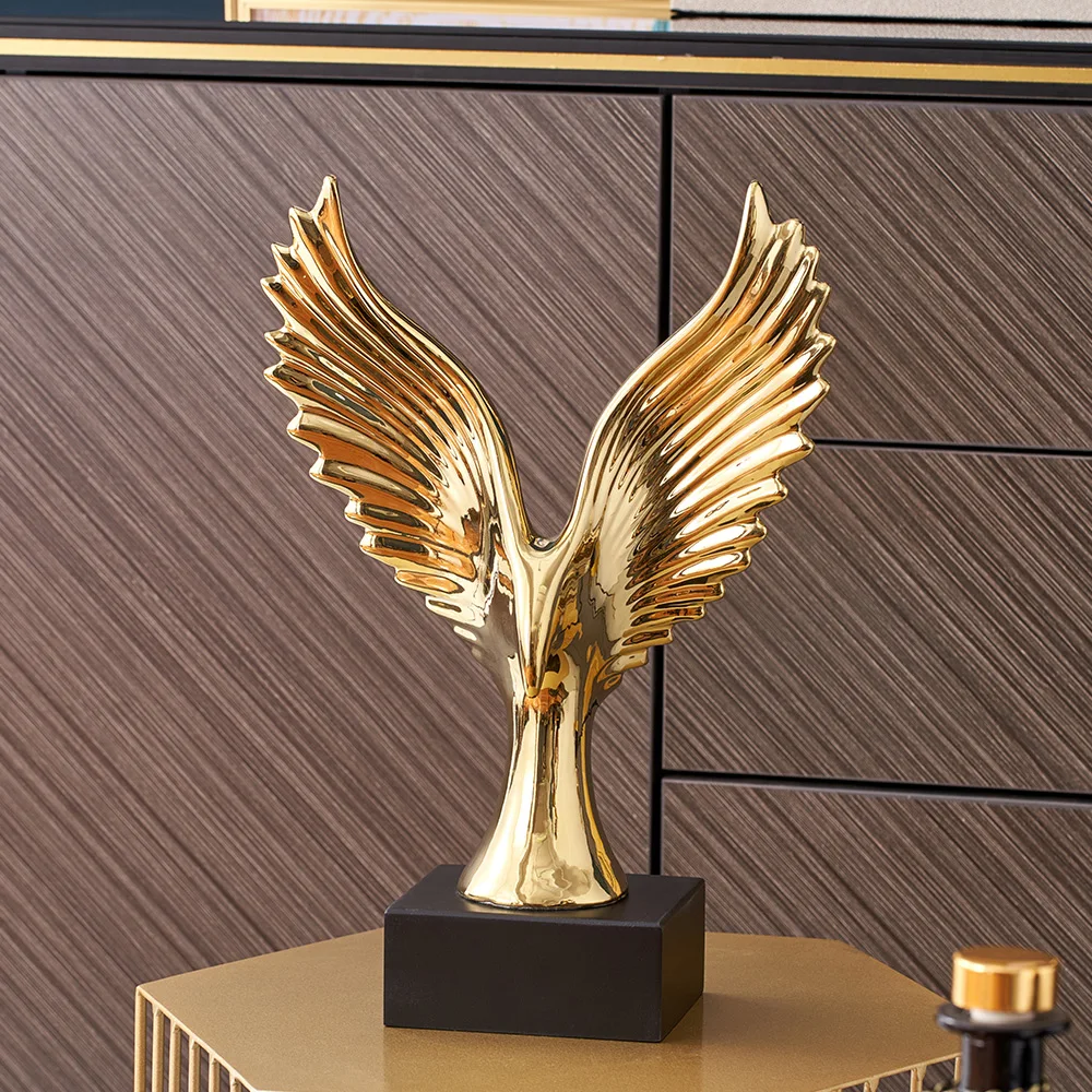 

Porocelain Crafts Abstract Assorted Shape Luxury Living Room Decoration Home Decor Statue Table Ornaments Sculptures & Figurines