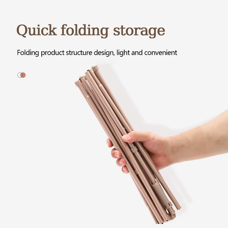 Five section metal easel foldable display frame Art sketch drawing frame Student portable structure stable triangle easel