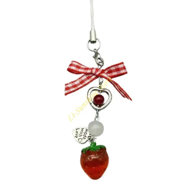 Stylish Sweet Phone Charm Key Pendant