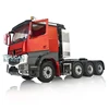 1/14 8*8 LESU 3Speed RC Kit Metal Chassis Rack Painting Cabin Tractor Truck W/ Servo Motor W/O Light Sound Battery Radio ESC 2