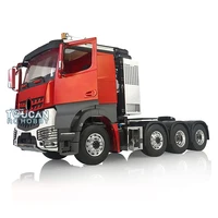 1/14 8*8 LESU 3Speed RC Kit Metal Chassis Rack Painting Cabin Tractor Truck W/ Servo Motor W/O Light Sound Battery Radio ESC 2