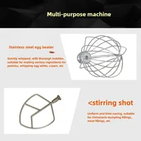 Электрический миксер для теста на 10 л, бытовой коммерческий кухонный миксер для еды, взбивалка для яиц, профессиональная машина для смешивания хлеба — изображение 3