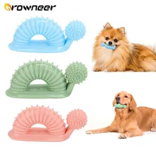 Rubber Dog Chew Toys Puppy Toothbrush Teeth Cleaning Pet Interactive Toy Durable For Small Medium Large Dogs Pets Supplies