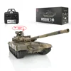 HENG LONG 1/16 7.0 Plastic Russia T90 RTR RC Tank 3938 W/ 360° Turret Red Eyes Painted Yellow Light BB Pellet Smoke TH17844-SMT4 2